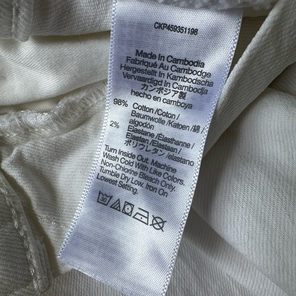 Madewell The Perfect Vintage Jean in Tile White. Size 27 - Picture 9 of 15